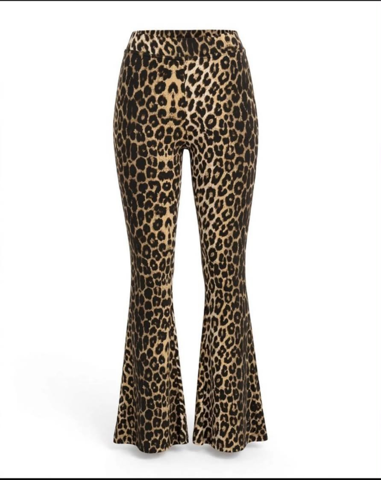 Pantalone leggings animalier a zampa