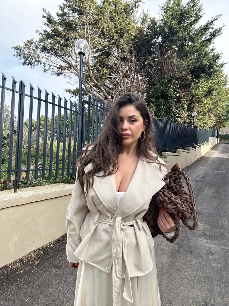 Giubbino ecopelle