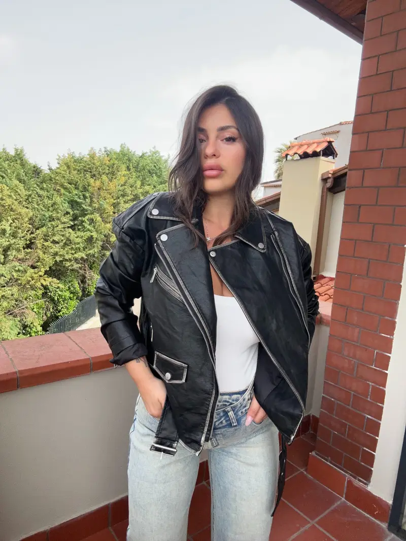 Giacca Biker