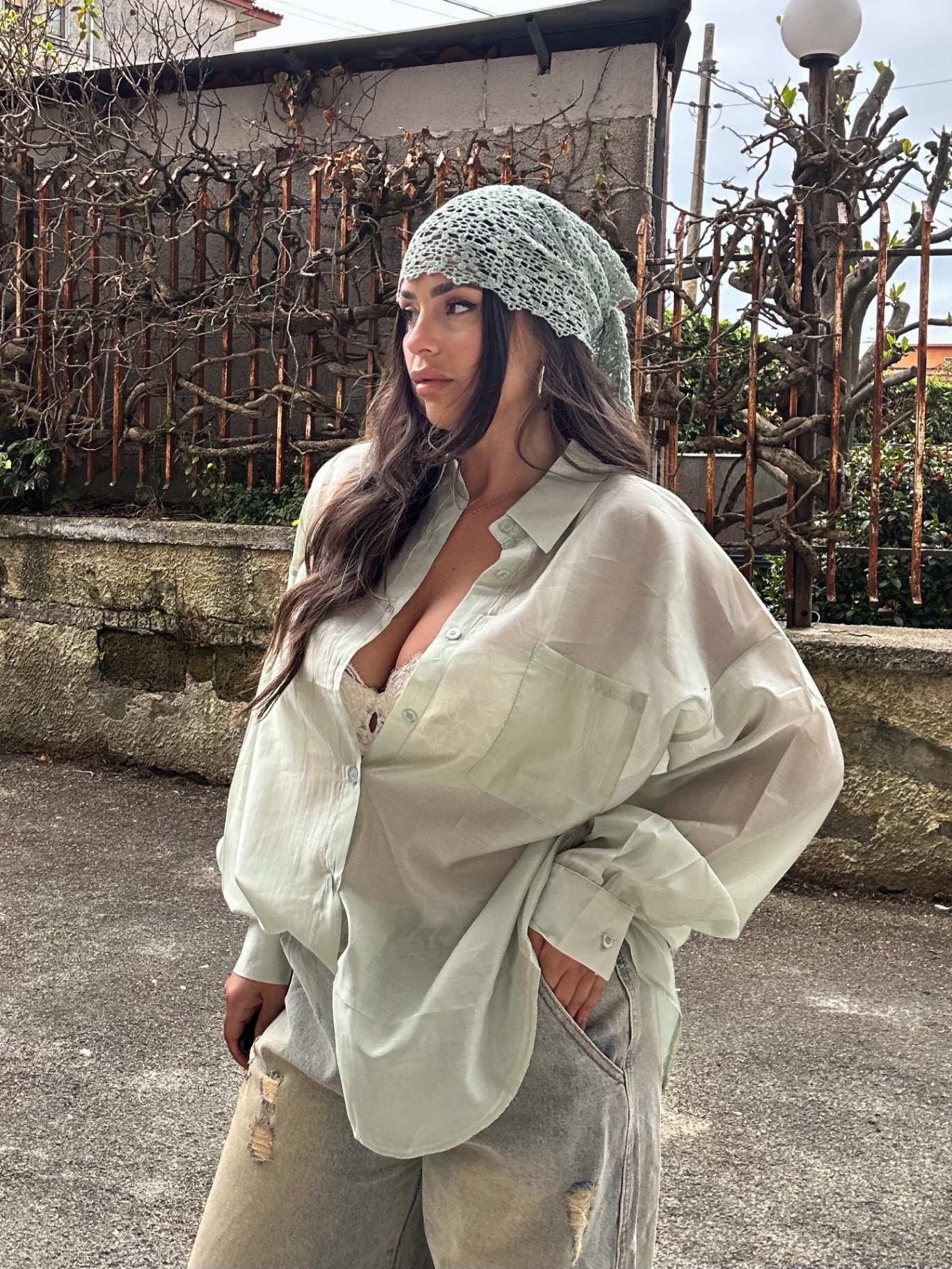 Camicia velata